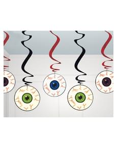 Set hang decoration eyes