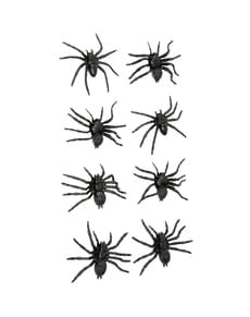 Bagg med edderkopper med lange ben Halloween