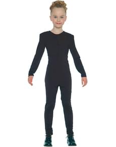 Musta trikoopusero tytöille