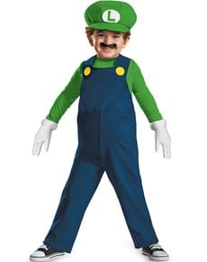 Mini Luigi Bros prestige kostyme til barn