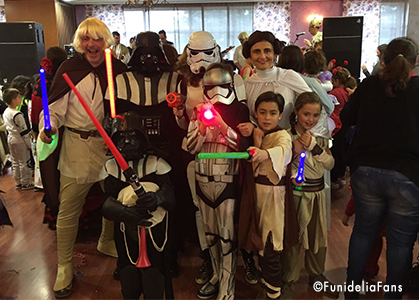 gruppo travestito Star Wars