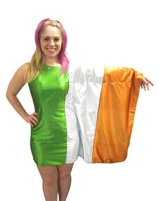 Irish Flag Lady Adult Costume