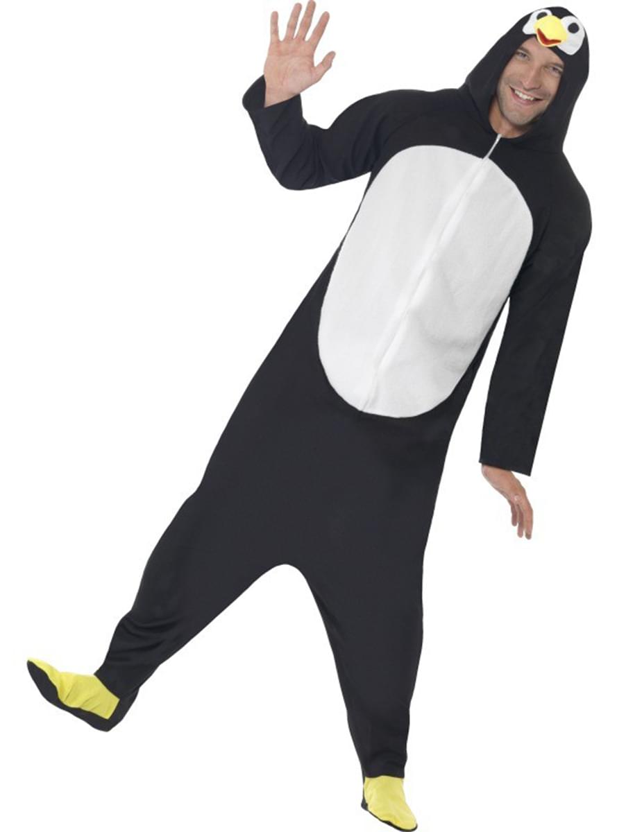 Disfraz de pingüino divertido para hombre Funidelia