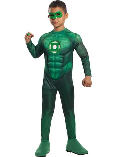 Green Lantern Kostüm muskulös Deluxe für Jungen