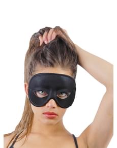 Schwarze Domino Maske