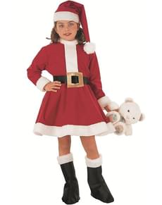 Mädchenkostüm Weihnachtsfrau