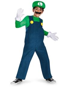 Costume Luigi prestige da bambino