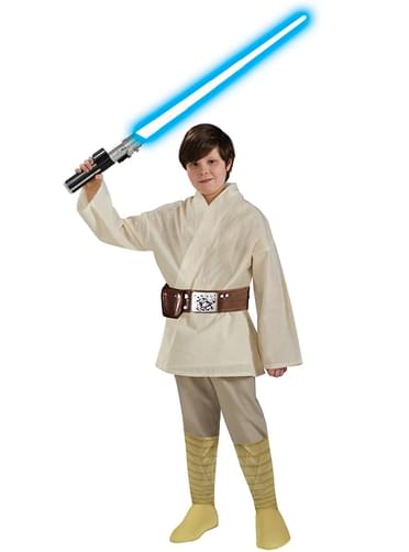 Deluxe Luke Skywalker costume for a boy