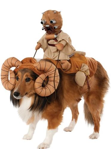 Bantha Kostüm für Hunde Star Wars