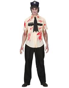 Bloody Zombie Policeman Costume