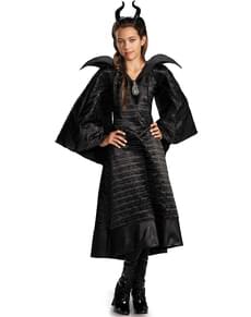 Maleficent Kostüm für Mädchen Deluxe