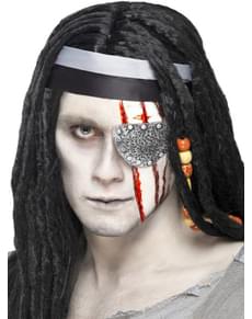Prothèse bandeau pirate en latex