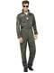 Deluxe Top Gun Aviator costume for a man
