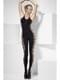 Overall für Damen enganliegend schwarz