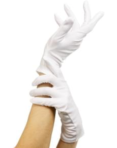 Gants blancs