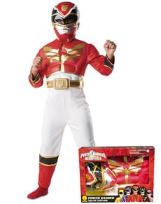 Power Ranger Megaforce red costume for a child in a box