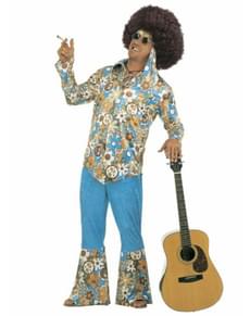 Hippie costume for a man large size
