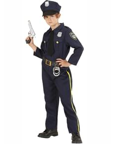 Police agent costume for a child