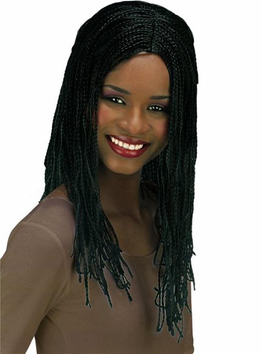 Perruque jamaïcain tresses noires