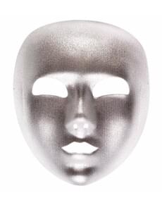 Masque argenté uni