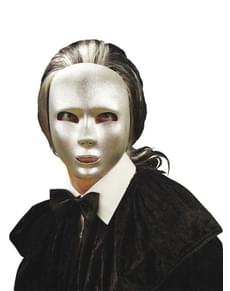 Masque argenté uni