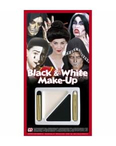Set make up bianco e nero