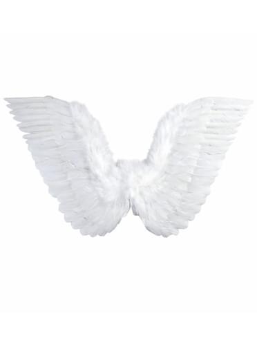 Flügel mit weißen Federn