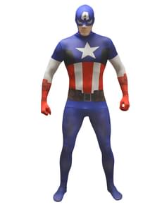 Morphsuit Captain America Kostüm