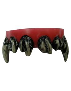 Masque Orc avec dents latex