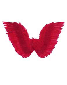 Naisten punainen sulkasiivet