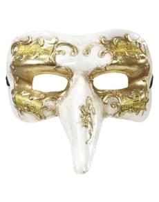 Maschera nasone decorato uomo