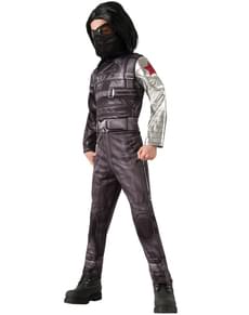 Wintersoldat Kostüm für Jungen deluxe Captain America: Der Wintersoldat