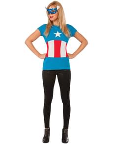 Kit costume American Dream Classic Marvel donna