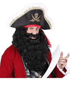 Maxi barba nera uomo