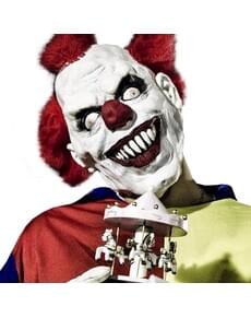 Masque de clown endiablé