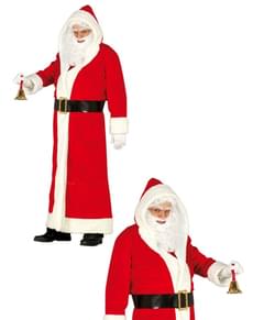 Aikuisten hupullinen joulupukin asu