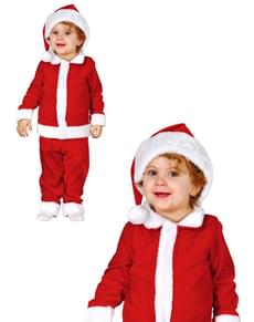 Niedliches Weihnachtsmann Kostüm für Babys
