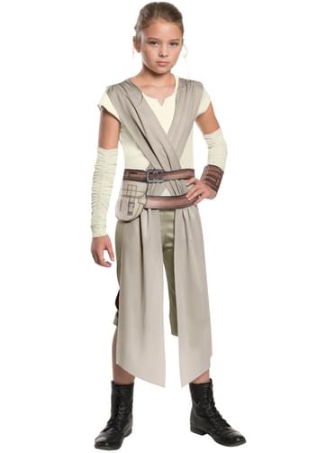 Girls Rey Star Wars The Force Awakens Classic Costume