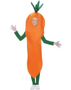 Carrot costume for a child