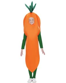 Carrot costume for a child