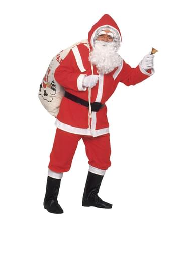Weichnachtsmann Kostüm für Herren deluxe
