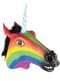 Crazy Rainbow Horse Mask
