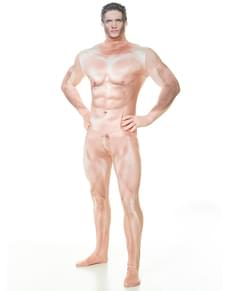 Sensuroitu seksikäs Morphsuit mies -asu