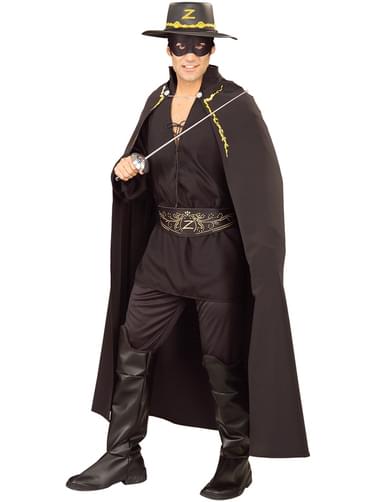 Adults Zorro deluxe cape