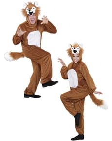 Plush Fox Costume for adult