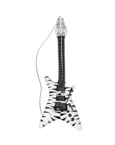 Aufblasbare Rocker Zebra Gitarre