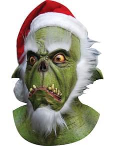 Mask Green Santa Halloween