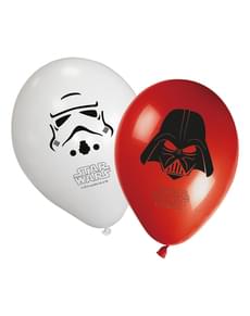 Set 8 palloncini Star Wars & Heroes