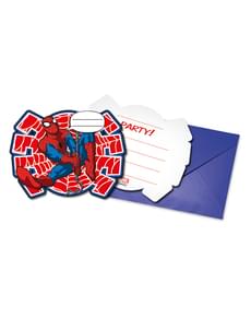 Ultimate Spiderman 6 invitationer