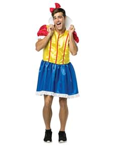 Déguisement Princesse des neiges homme